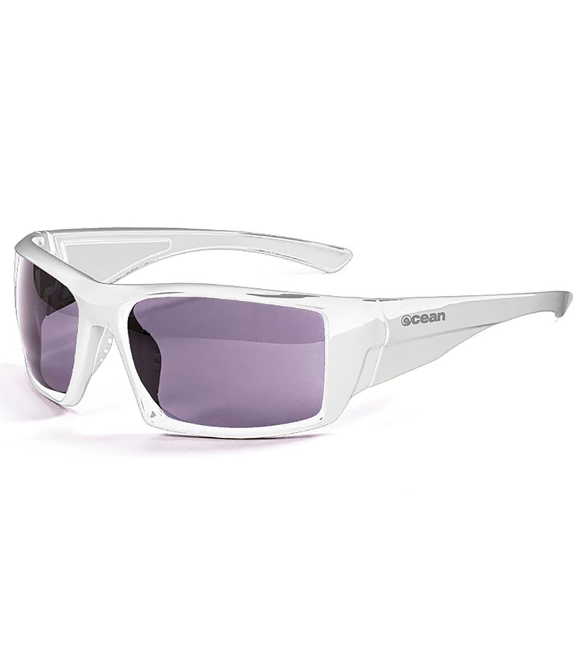 Ocean Aruba Shiny White / Smoke | lentes humo UV100