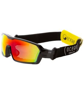 Gafas deportivas polarizadas Ocean Chamaleon Shinny Black Red Revo para running y ciclismo.