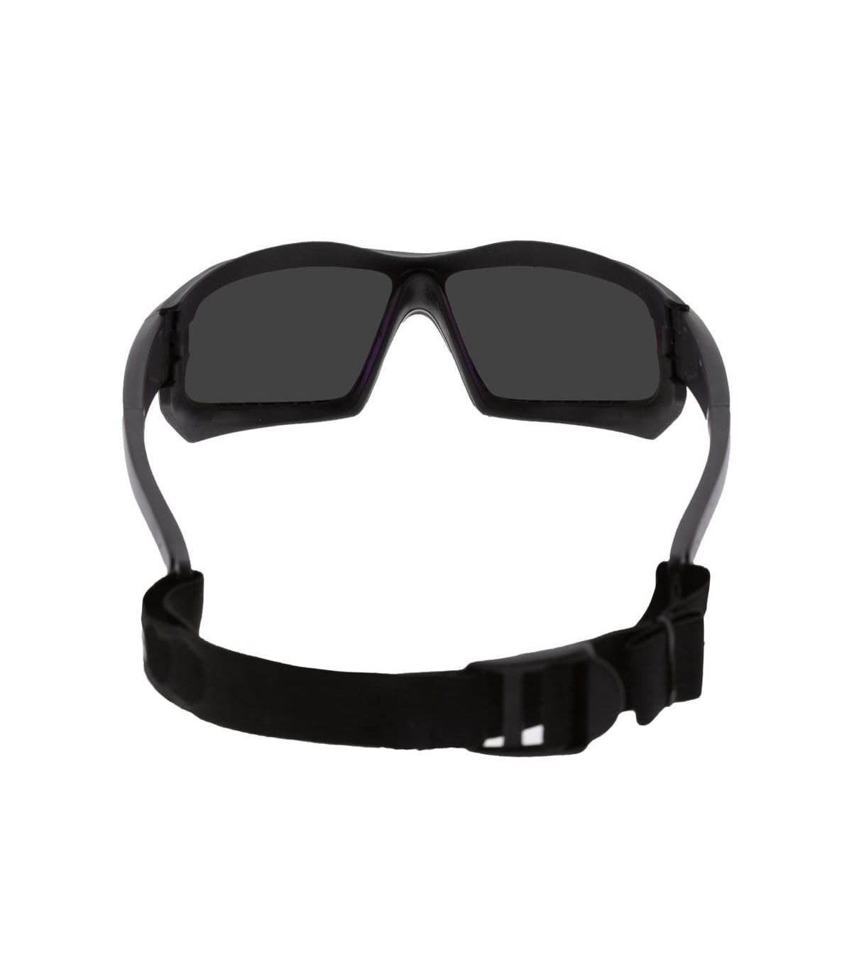 Ocean Gafas de Sol Polarizadas Paros Matte Black / Smoke | cinta elástica