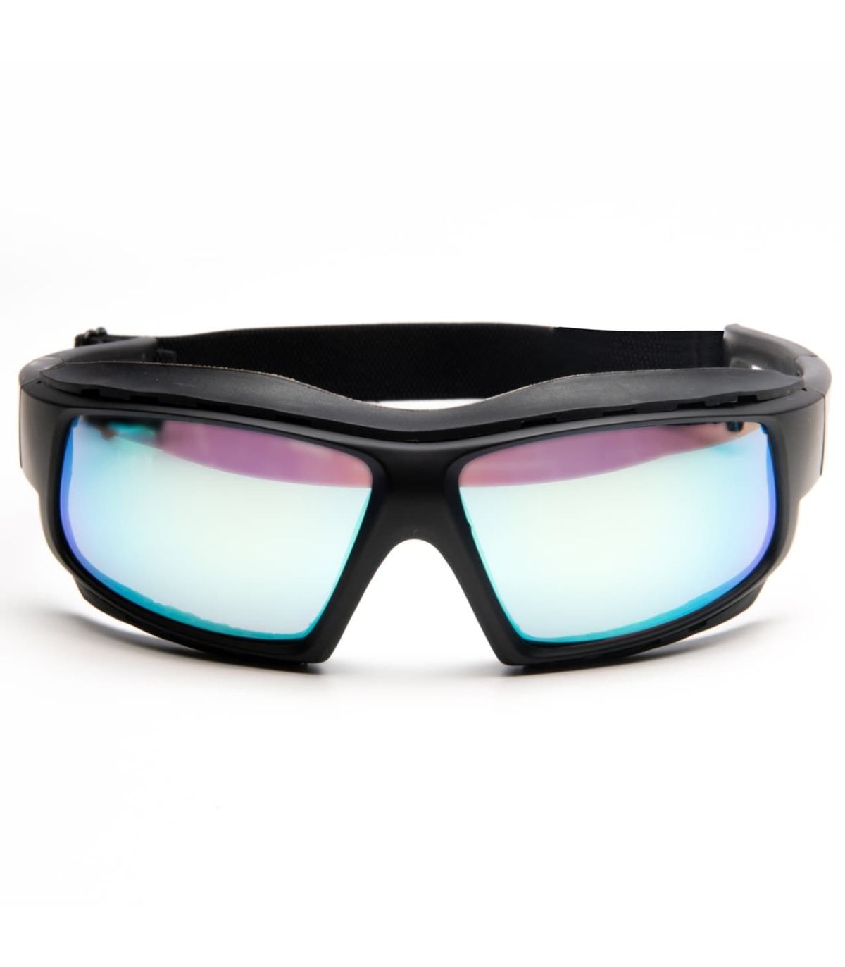 Ocean Gafas de Sol Polarizadas Paros Matte Black / Blue Revo