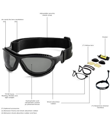 Ocean Tierra de Fuego Matte Black / Smoke | trail antivaho