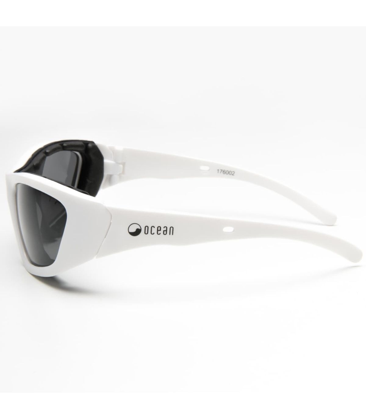 Ocean Gafas de Sol Polarizadas Biarritz Kids White / Smoke | infantil