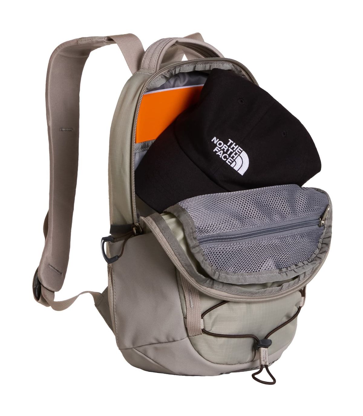 The North Face Borealis Mini Beige | Tejido antidesgarro