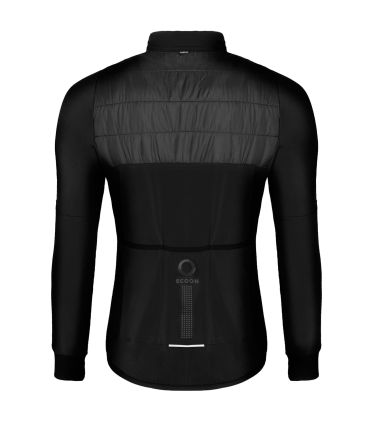 Ecoon Chaqueta Ciclismo Clermont Ferrant Black | Pecho acolchado