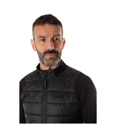 Ecoon Chaqueta Ciclismo Clermont Ferrant Black | Pecho acolchado