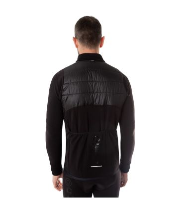 Ecoon Chaqueta Ciclismo Clermont Ferrant Black | Pecho acolchado