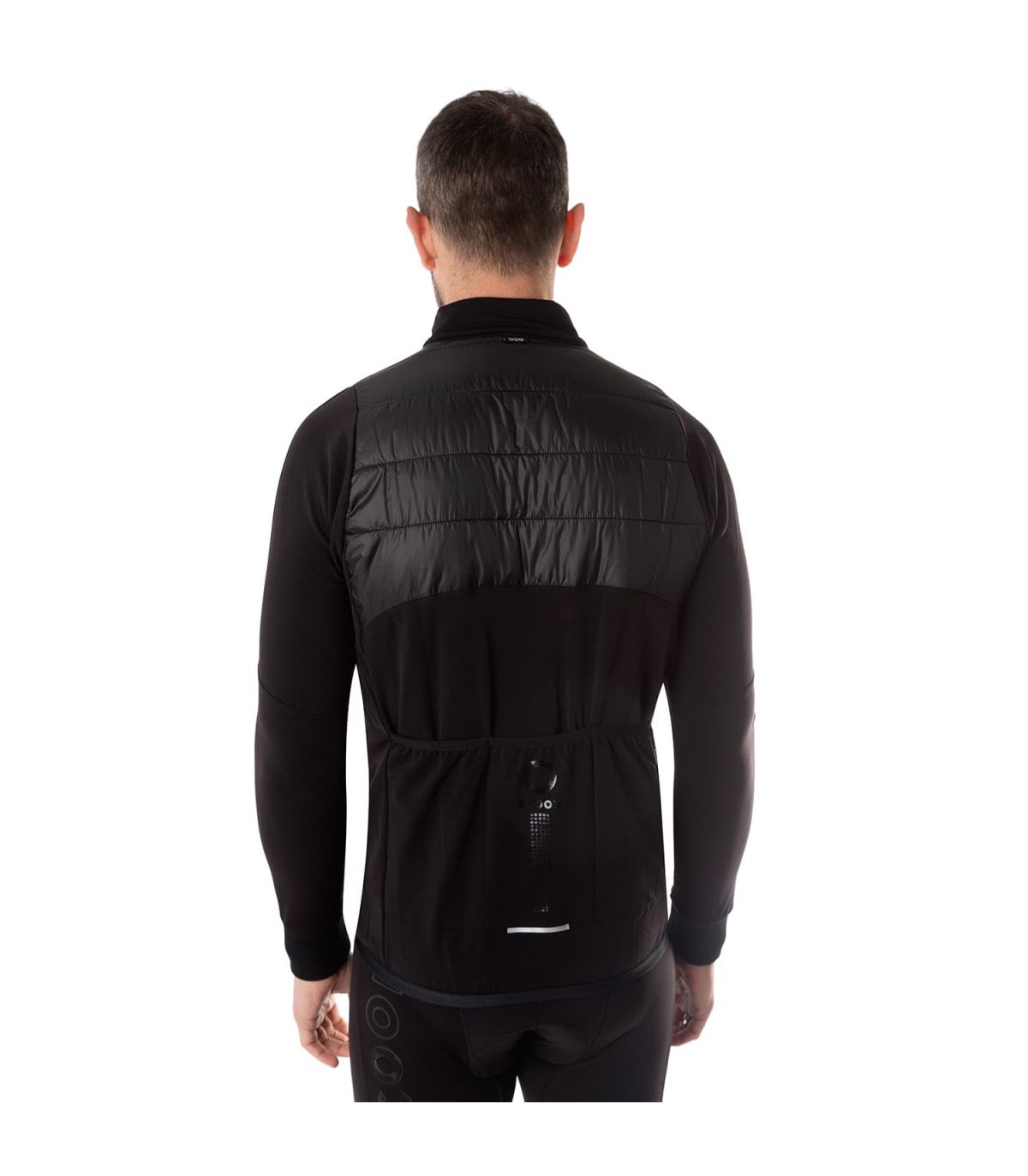 Ecoon Chaqueta Ciclismo Clermont Ferrant Black | Pecho acolchado