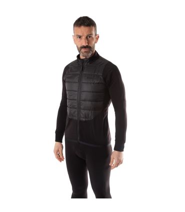 Ecoon Chaqueta Ciclismo Clermont Ferrant Black | Pecho acolchado