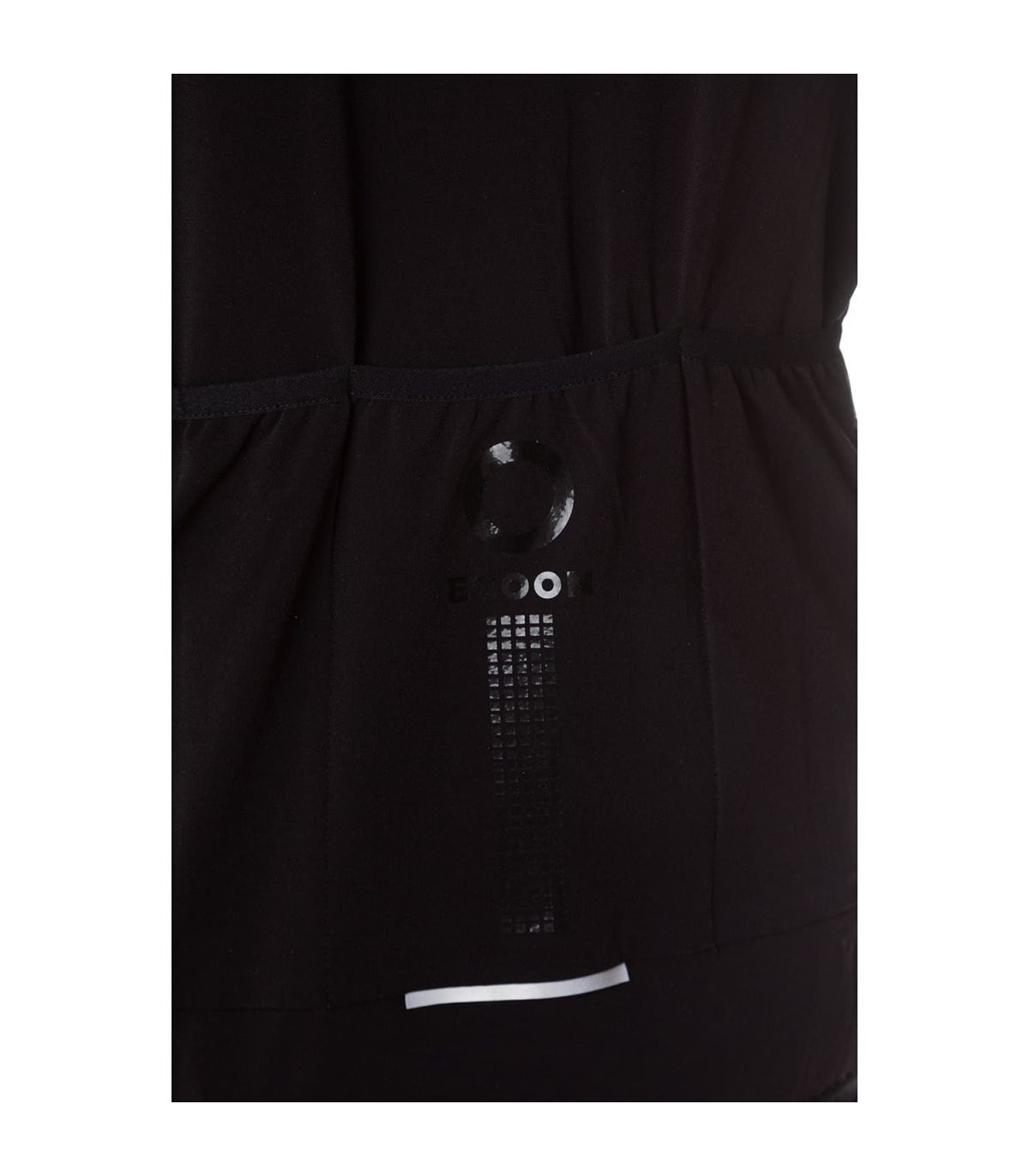 Ecoon Chaqueta Ciclismo Clermont Ferrant Black | Pecho acolchado