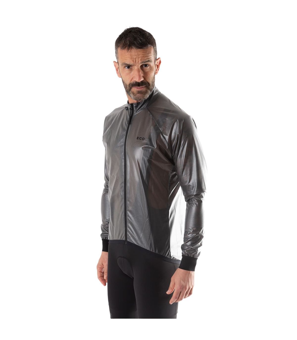 Ecoon Chaqueta Ciclismo Saint Gervais Black | Cortavientos
