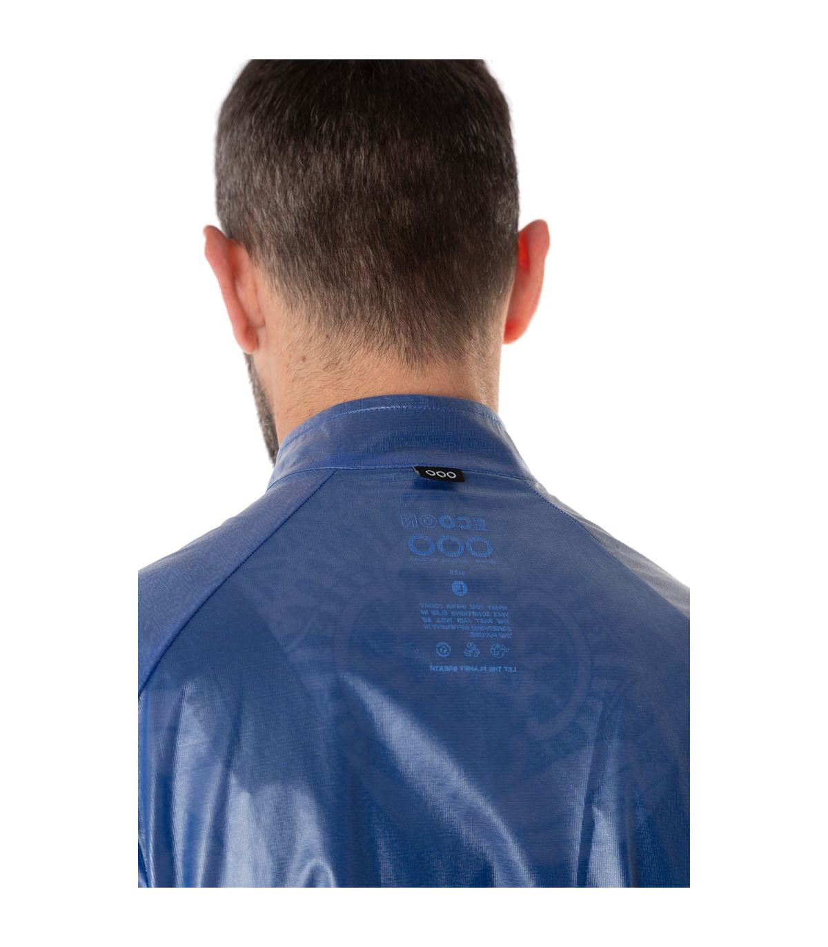Ecoon Chaqueta Ciclismo Clermont Ferrant Blue | cortavientos