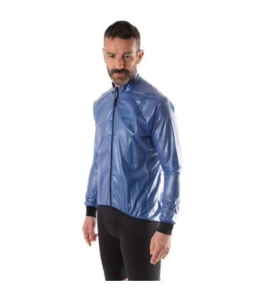 Ecoon Chaqueta Ciclismo Clermont Ferrant Blue | cortavientos