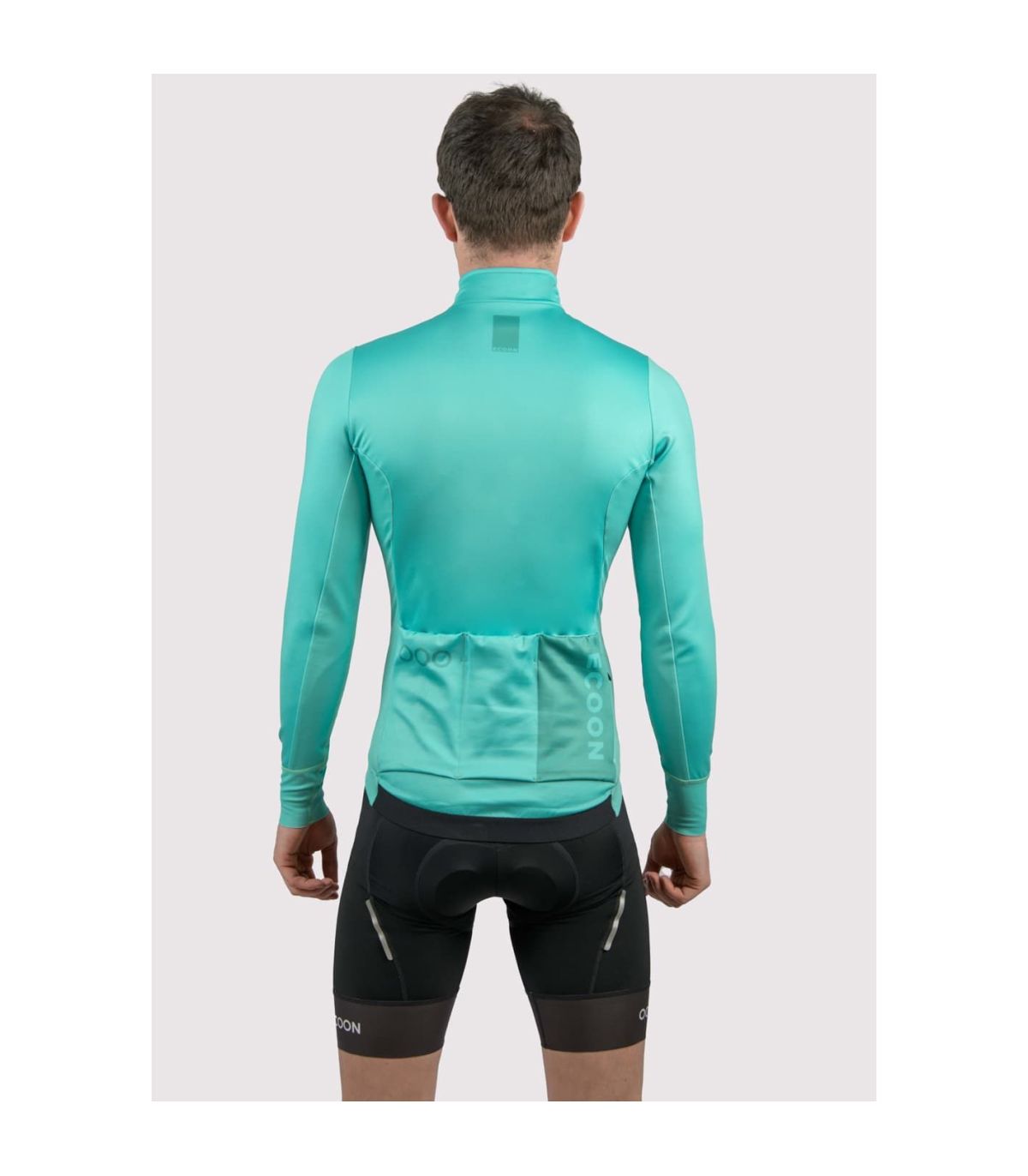 Ecoon Chaqueta Ciclismo Mont Ventoux Turquoise | cortavientos