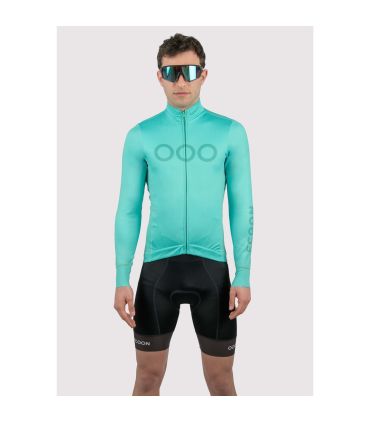 Ecoon Chaqueta Ciclismo Mont Ventoux Turquoise | cortavientos