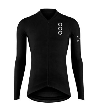 Camiseta técnica de ciclismo Ecoon Pro Bonneville Black de diseño ergonómico y aerodinámico.