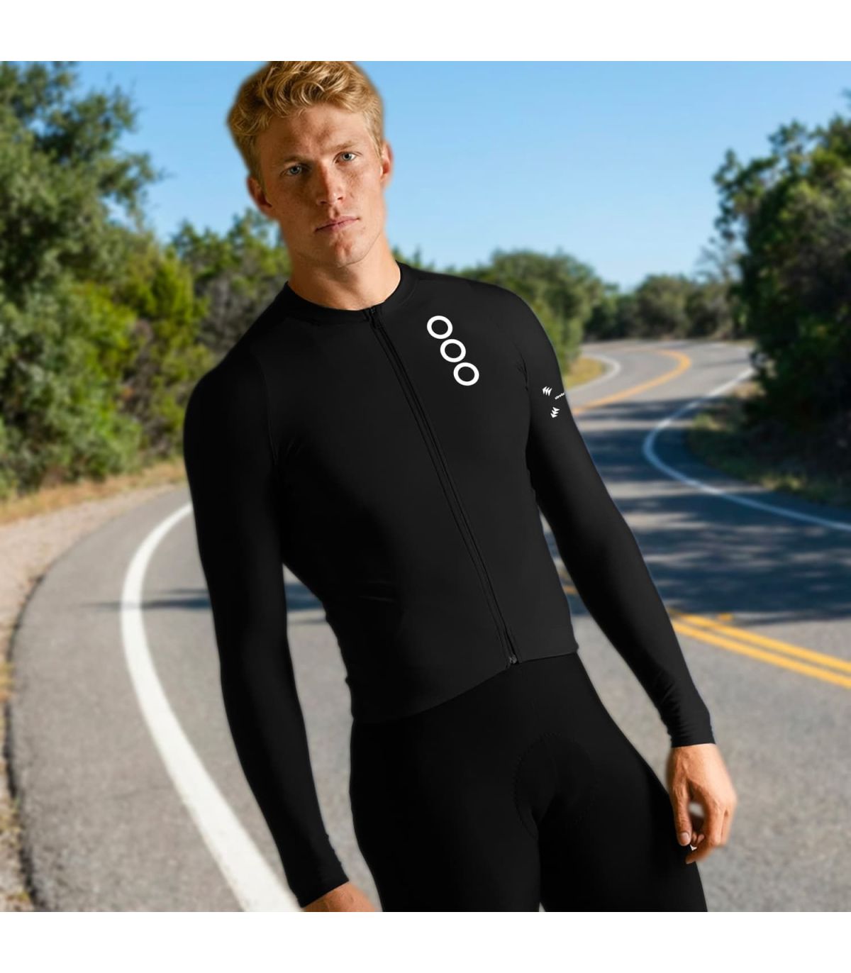 Ecoon Camiseta Ciclismo Pro Bonneville Black | manga larga