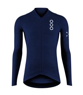 Camiseta técnica de ciclismo Ecoon Pro Bonneville Navy para hombre con ajuste aerodinámico y transpirable.