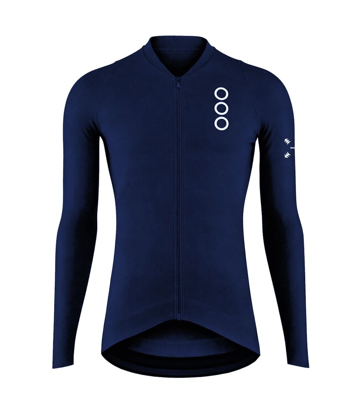 Camiseta técnica de ciclismo Ecoon Pro Bonneville Navy para hombre con ajuste aerodinámico y transpirable.