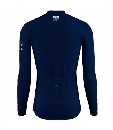 Ecoon Camiseta Ciclismo Pro Bonneville Navy | Manga larga