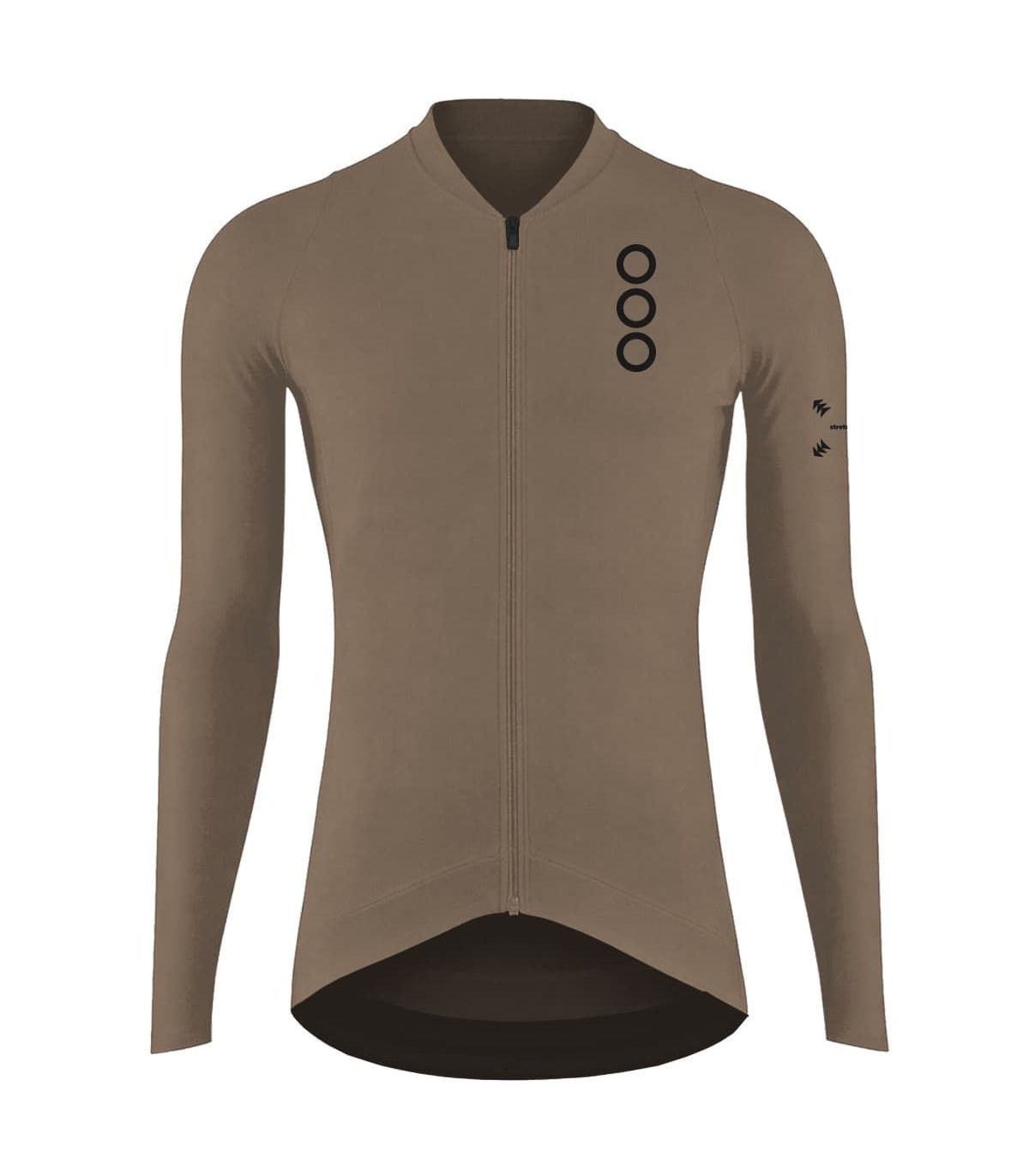 Camiseta técnica de ciclismo Ecoon Pro Bonneville Sand de diseño ergonómico y transpirable.