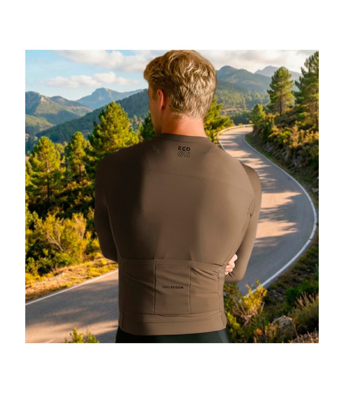 Ecoon Camiseta Ciclismo Pro Bonneville Sand | Maillot técnico arena