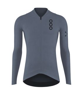 Camiseta técnica de ciclismo Ecoon Pro Bonneville Grey para hombre en color gris de alto rendimiento.