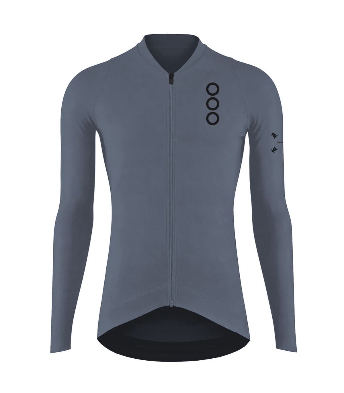 Camiseta técnica de ciclismo Ecoon Pro Bonneville Grey para hombre en color gris de alto rendimiento.