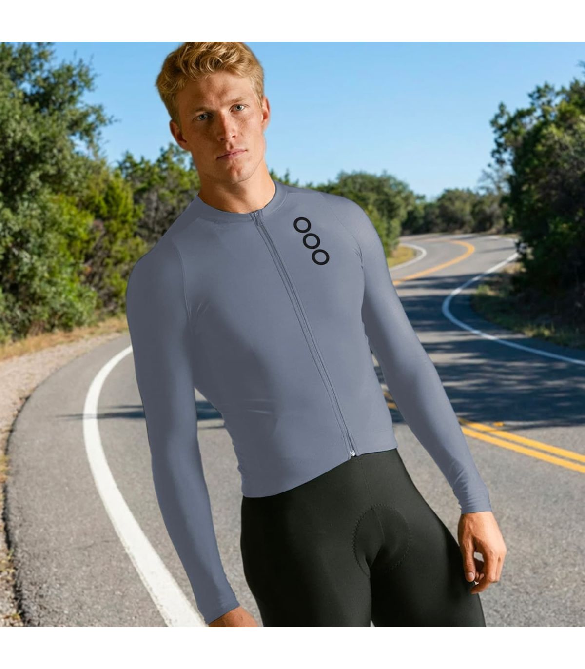 Ecoon Camiseta Ciclismo Pro Bonneville Grey | ajuste técnico