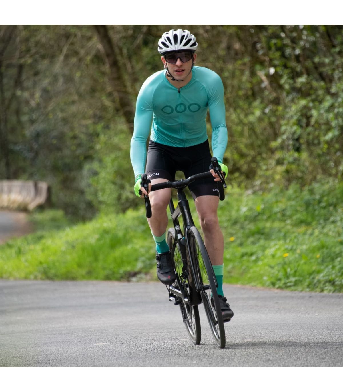 Ecoon Camiseta Ciclismo Tourmalet Turquoise | alta visibilidad