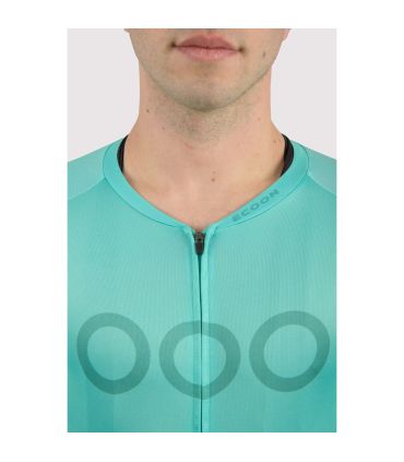 Ecoon Camiseta Ciclismo Tourmalet Turquoise | alta visibilidad