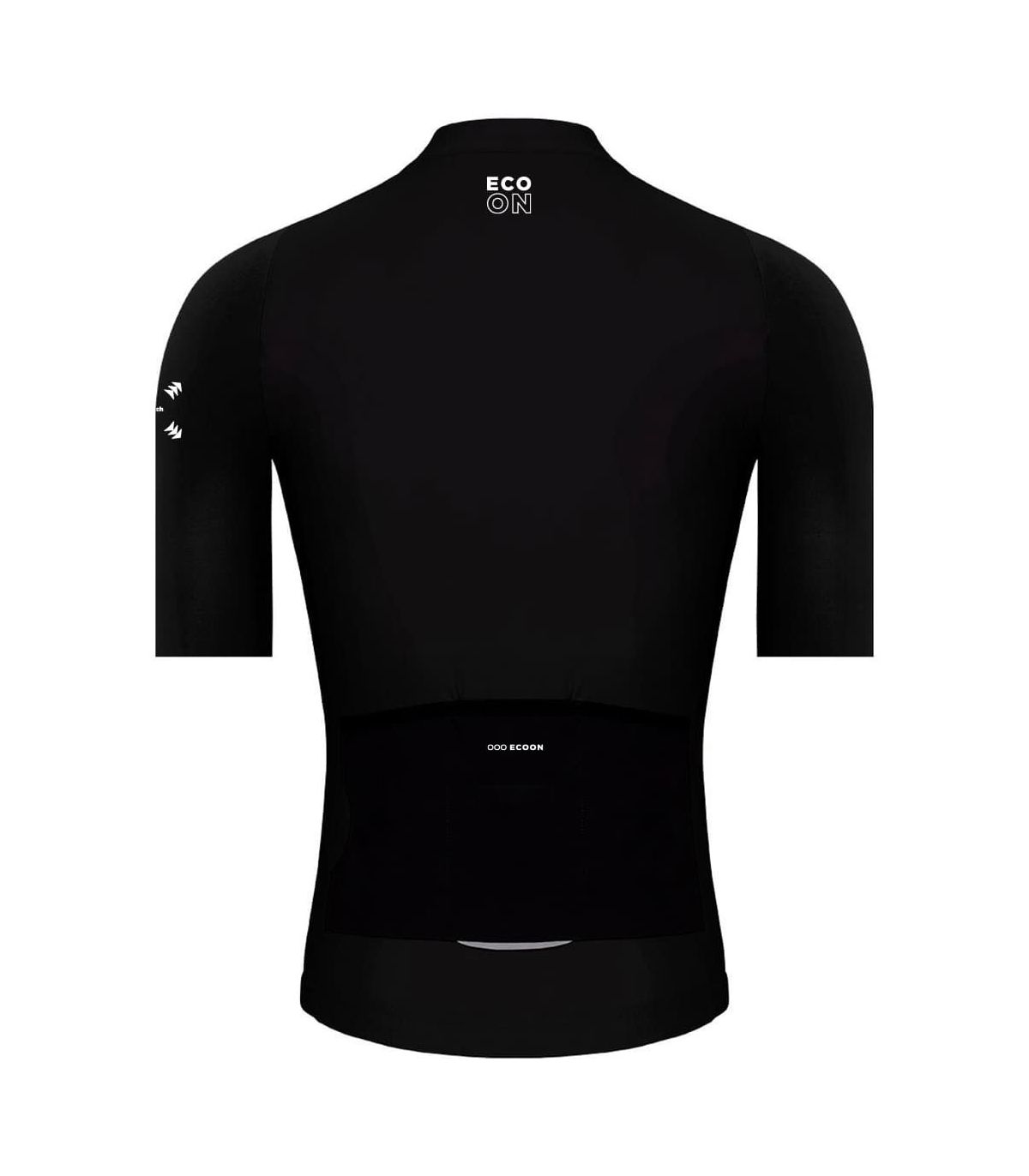 Ecoon Camiseta Manga Corta Ciclismo Pro Domancy Black | Cremallera