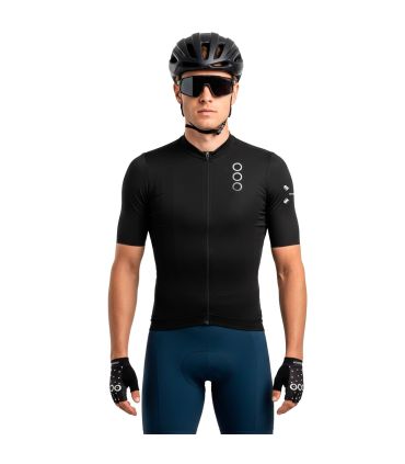 Ecoon Camiseta Manga Corta Ciclismo Pro Domancy Black | Cremallera