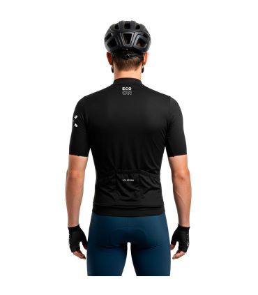 Ecoon Camiseta Manga Corta Ciclismo Pro Domancy Black | Cremallera