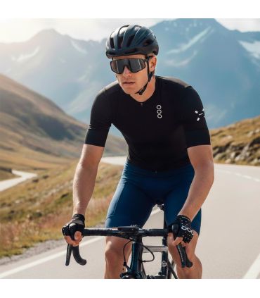 Ecoon Camiseta Manga Corta Ciclismo Pro Domancy Black | Cremallera