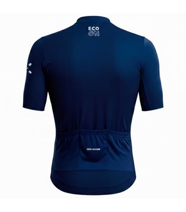 Ecoon Camiseta Manga Corta Ciclismo Pro Domancy Navy | cremallera