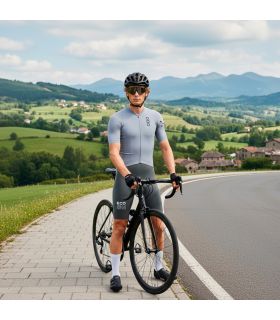 Ecoon Camiseta Manga Corta Ciclismo Pro Domancy Grey