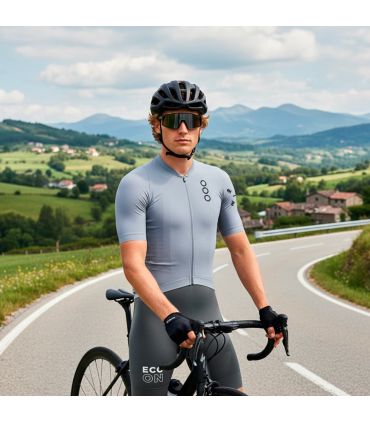 Ecoon Camiseta Manga Corta Ciclismo Pro Domancy Grey | stretch