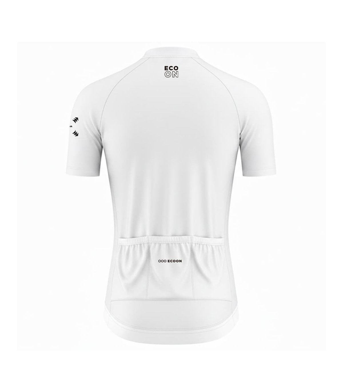 Ecoon Camiseta Manga Corta Ciclismo Pro Domancy White | Refrigerante