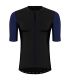 Camiseta técnica de ciclismo de manga corta Ecoon Domancy en color negro.