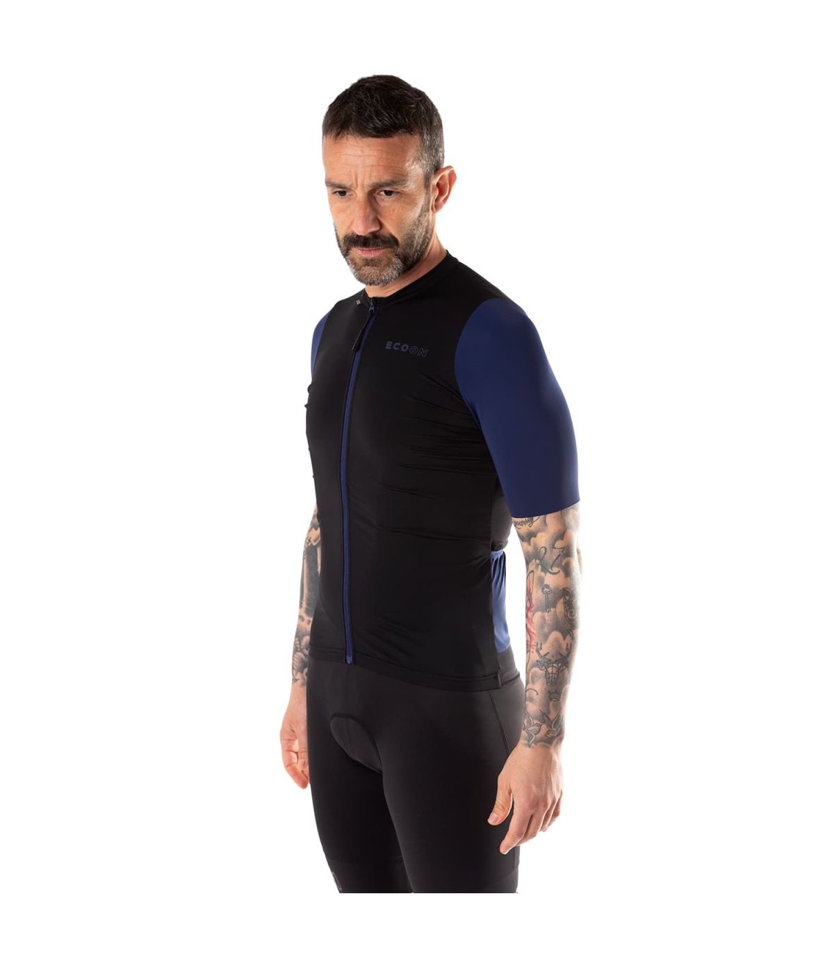 Ecoon Camiseta Manga Corta Ciclismo Domancy Black | bicolor