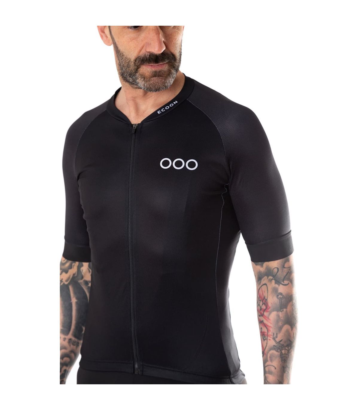 Ecoon Camiseta Manga Corta Ciclismo Galibier Black