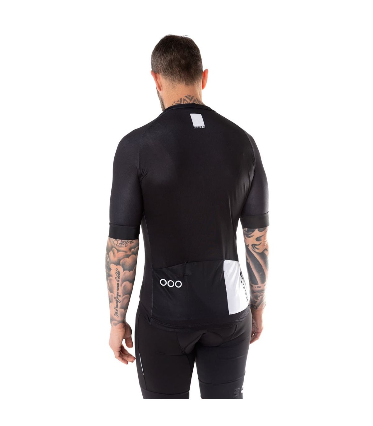 Ecoon Camiseta Manga Corta Ciclismo Galibier Black