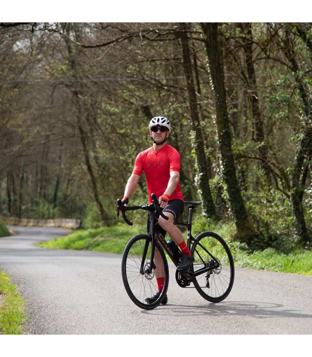 Ecoon Camiseta Manga Corta Ciclismo Galibier Red | Aerodinámica