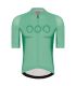 Camiseta técnica de ciclismo de manga corta Ecoon Galibier en color turquesa
