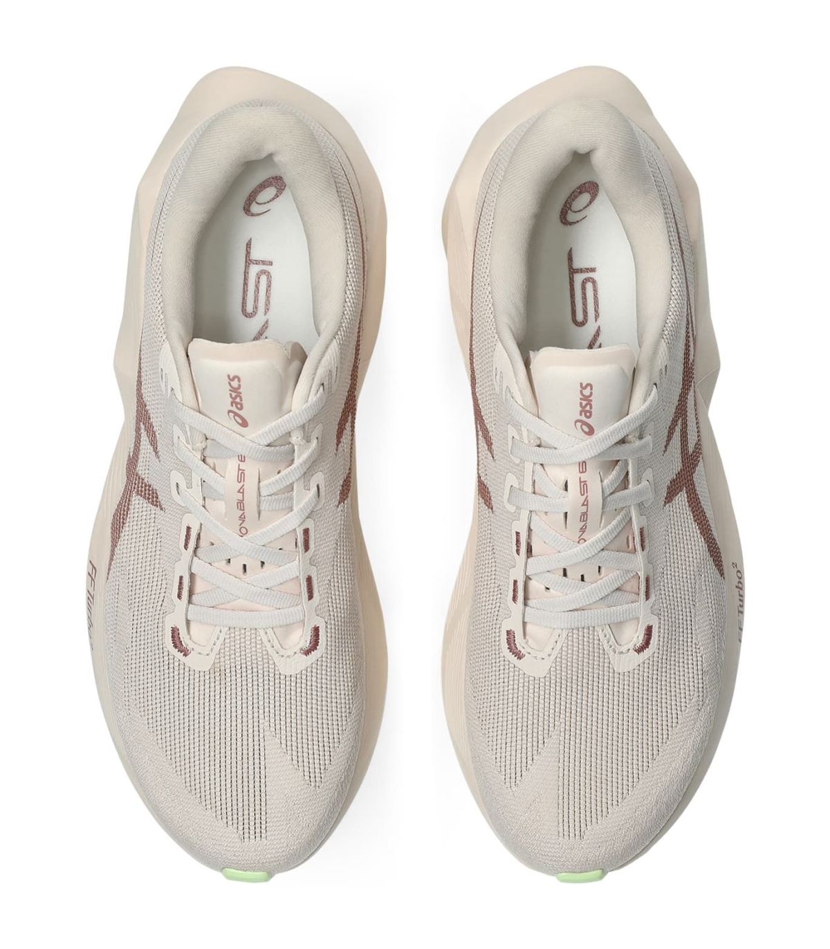 Asics Novablast 6 Rose Dust | FF Turbo 2 y suela degradada
