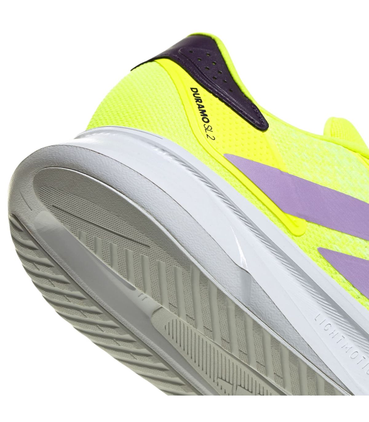Adidas Duramo SL2 04 | Franjas lavanda y malla transpirable