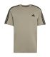 Adidas Camiseta Essentials 3 Essentials 3 Stripes Verde