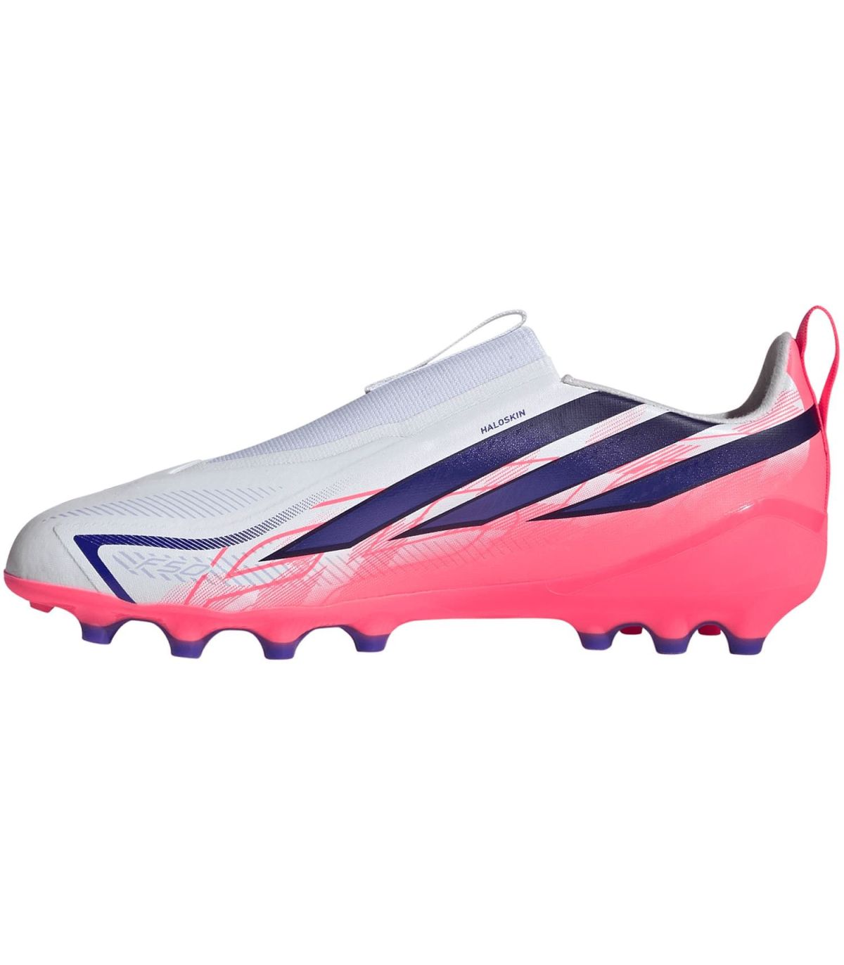 Adidas Botas de Fútbol F50 Hyperfast League  Ll Ag Junior | Sin cordones