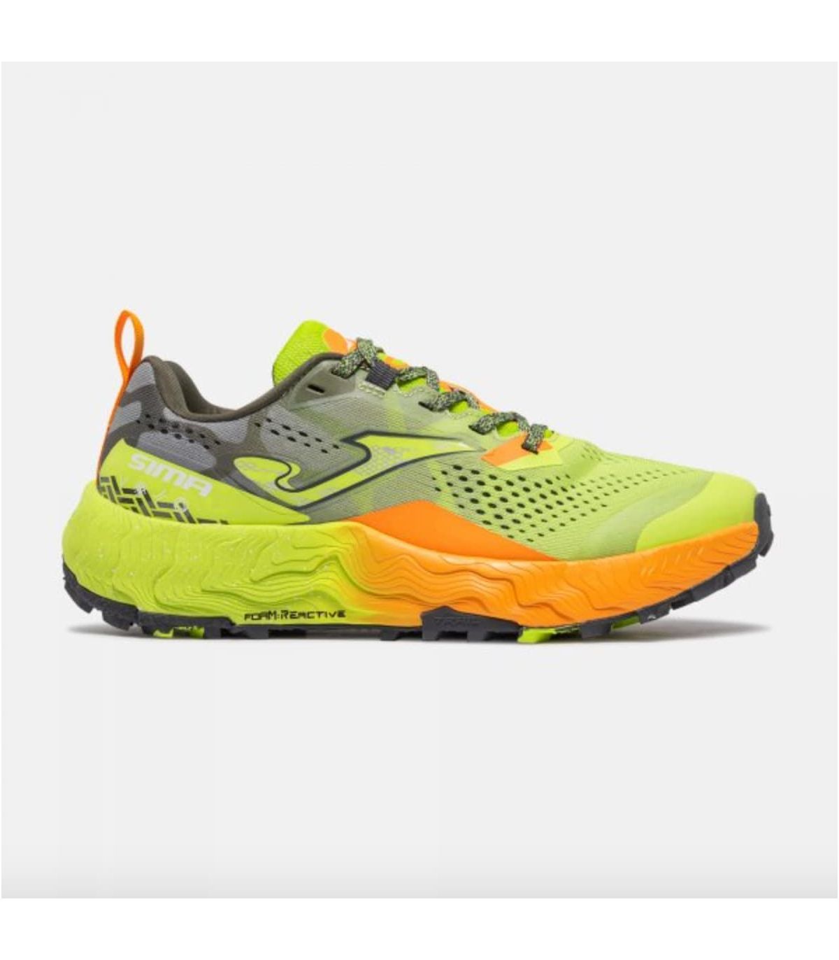 Zapatillas de trail running Joma Sima 2611 verde para hombre con suela de gran agarre