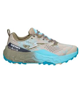 Zapatillas trail Joma Sima 2612 azul para mujer con suela de alta adherencia para carrera de montaña.